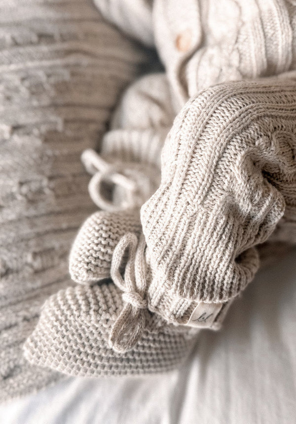 luna-luca-organic-booties-natural Luna and Luca - Sophia's Style-1